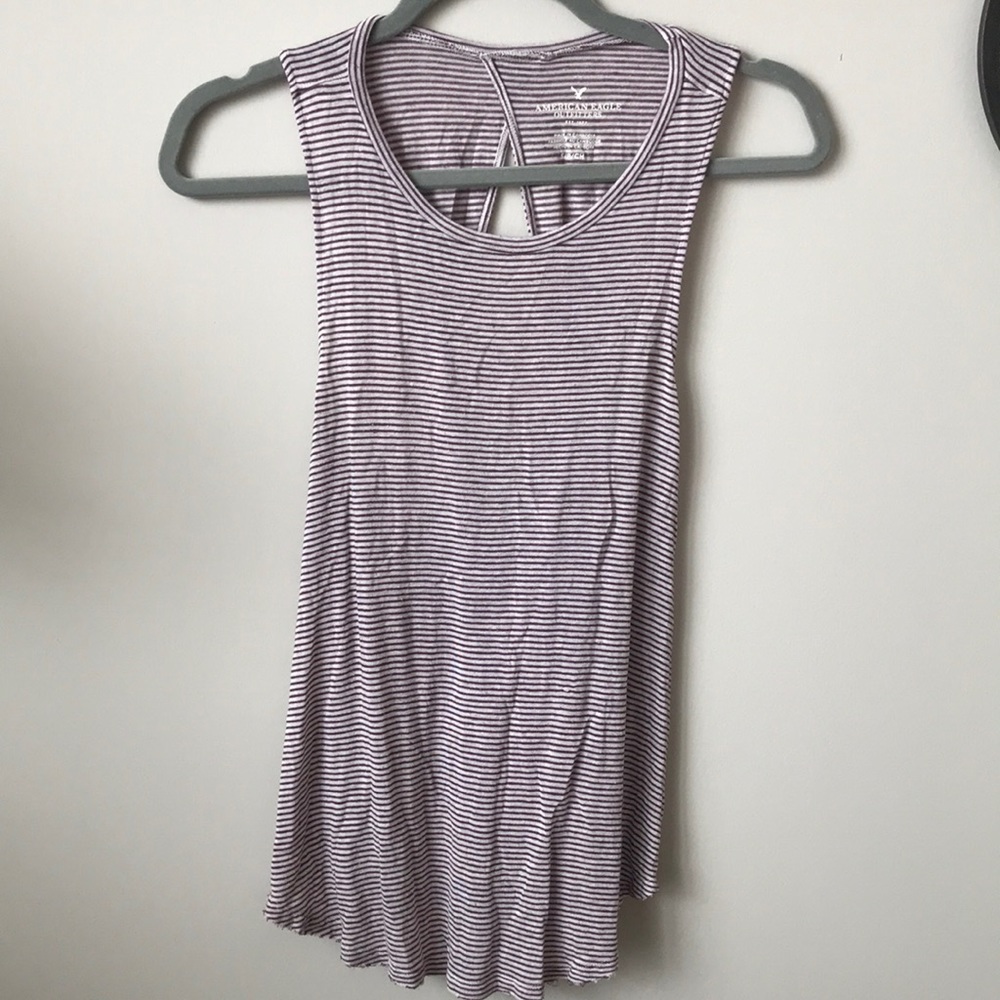 AEO Striped Tank